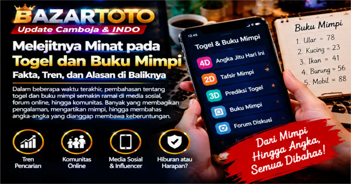 Bazartoto Kenali Risiko Finansial di Balik Togel dan Mesin Slot
