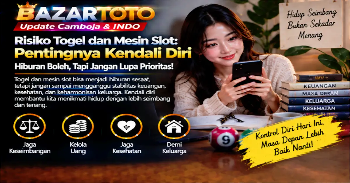 Bazartoto Togel di Era Digital Fakta, Risiko dan Dampak Sosial